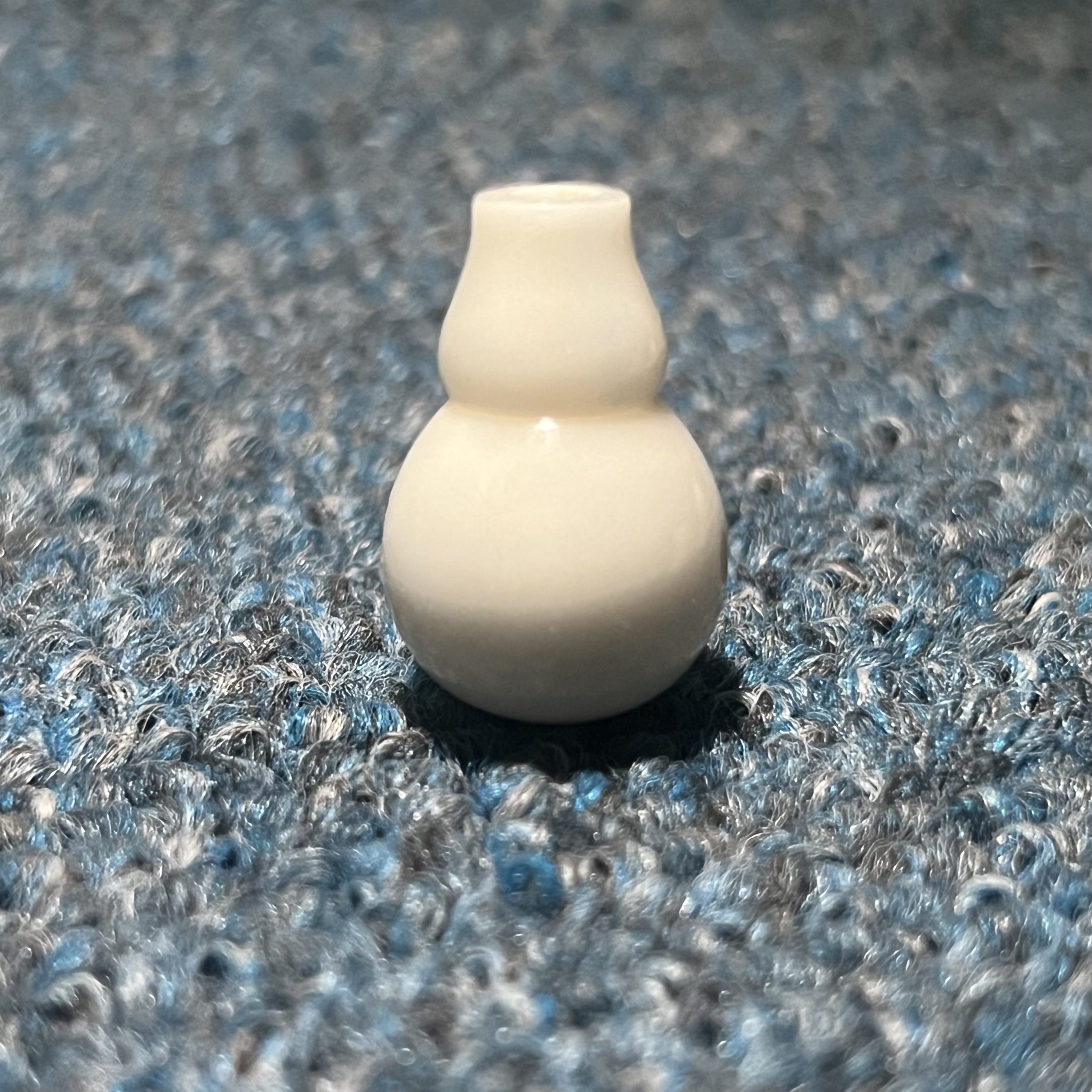 老李手工象牙果榫卯分体三通葫芦三通精工