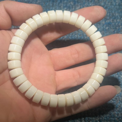 老李手工象牙果药片手串天然象牙果原果干磨