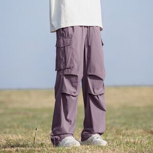DK2502特P50冲锋裤男款潮机能美式工装裤宽松防风防水休闲裤图片