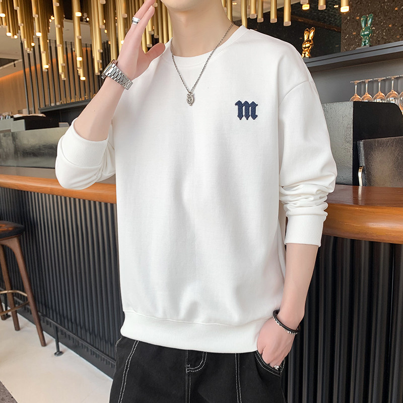 W3202-P45 秋季休闲卫衣男长袖T恤打底衫图片