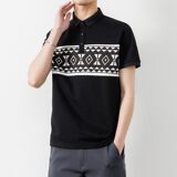 25035-特P35夏季休闲时尚T恤男短袖打底衫休闲翻领短袖polo衫男，男装T恤，电商D310（原电商305）