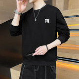 W3202-P45秋季休闲卫衣男长袖T恤打底衫，男装卫衣，电商D310（原电商305）