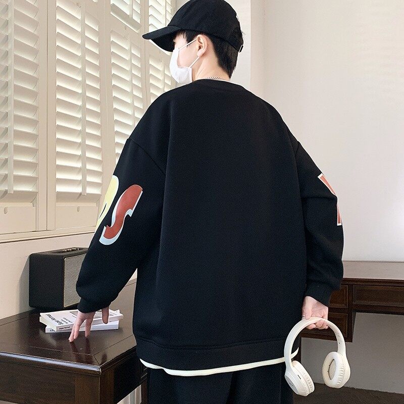 W25203-特P40春季休闲时尚卫衣男长袖打底衫学生外套,男装卫衣,电商D310（原电商305）