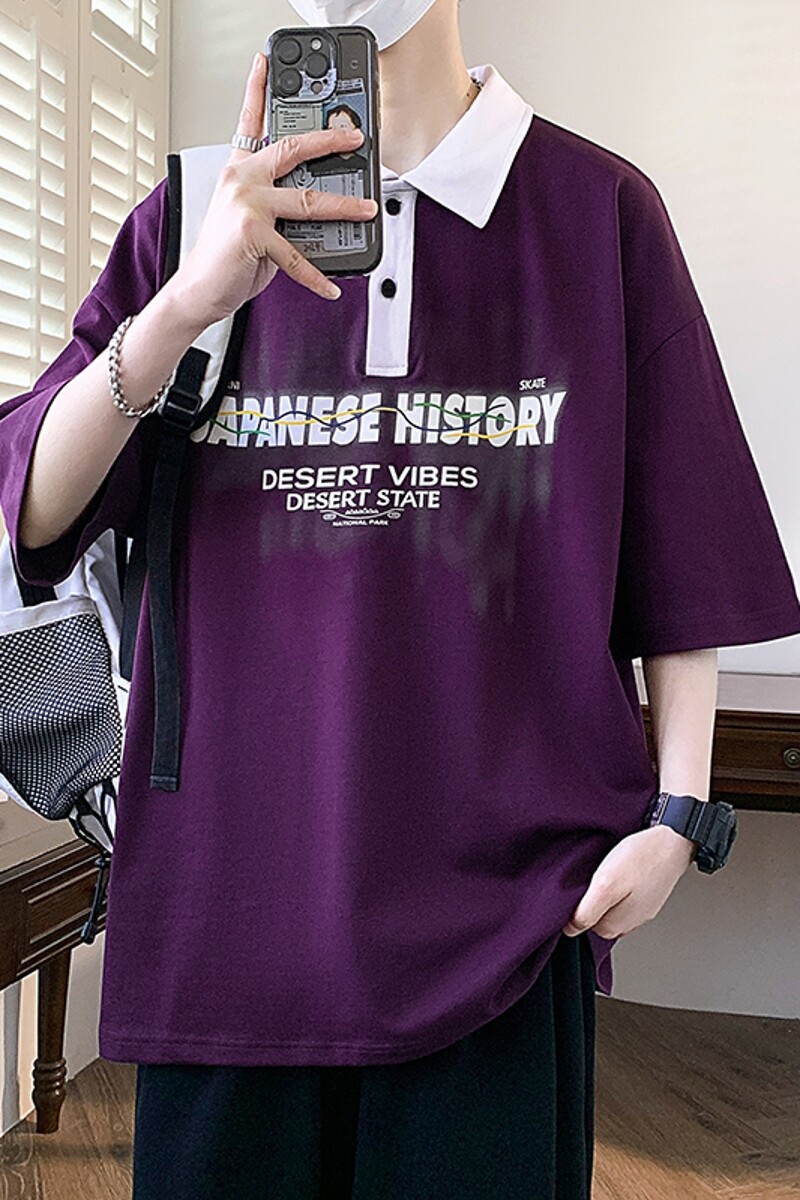 25061-特P40夏季休闲时尚T恤男短袖打底衫青少年翻领短袖polo衫,男装T恤,电商D310（原电商305）