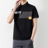 25031-特P35夏季休闲时尚T恤男短袖打底衫翻领polo衫男，男装T恤，电商D310（原电商305）