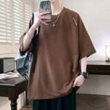 85163-特P55夏季休闲时尚T恤男短袖重磅打底衫，男装T恤，电商D310（原电商305）