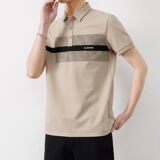 25051-特P35夏季休闲时尚T恤男短袖打底衫休闲翻领短袖polo衫男，男装T恤，电商D310（原电商305）