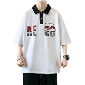 25065-特P40夏季休闲时尚T恤男短袖打底衫青少年翻领短袖polo衫图片