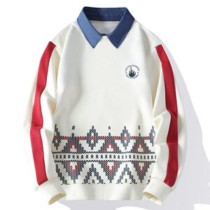 W25210-特P50 春季休闲时尚卫衣男长袖打底衫图片