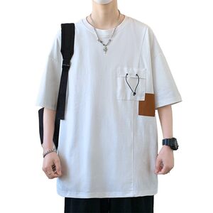 25167-特P40夏季休闲时尚T恤男短袖打底衫青少年潮牌印花T恤图片