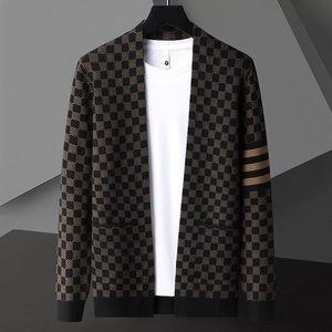 83803-特P65春季休闲时尚毛衣外套男长袖开衫轻熟风商务休闲外套图片