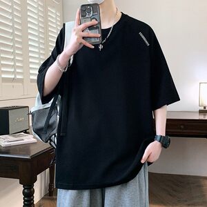 85163-特P55夏季休闲时尚T恤男短袖重磅打底衫