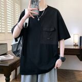 25169-特P40夏季休闲时尚T恤男短袖打底衫青少年潮牌印花T恤，男装T恤，电商D310（原电商305）