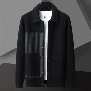 83835-特P85 春季休闲时尚毛衣外套男长袖开衫轻熟风商务休闲外套图片