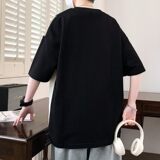 85165-特P55夏季百搭情侣宽松T恤打底衫男女短袖潮重磅潮牌，男装T恤，电商D310（原电商305）