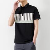 25037-特P35夏季休闲时尚T恤男短袖打底衫休闲翻领短袖polo衫男，男装T恤，电商D310（原电商305）