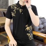 25028-P35春季休闲时尚T恤男短袖打底衫商务休闲修身短袖POLO衫，男装T恤，电商D310（原电商305）