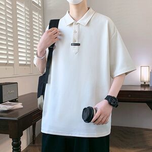 25068-特P50夏季休闲时尚T恤男短袖打底衫青少年翻领短袖polo衫图片