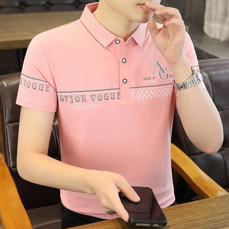 25021-P35春季休闲时尚T恤男短袖打底衫商务休闲修身短袖POLO衫,男装T恤,电商D310（原电商305）