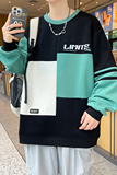 W24209-特P40秋季休闲卫衣男长袖T恤打底衫港风宽松打底衫，男装卫衣，电商D310（原电商305）
