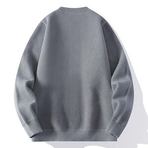 84890-特P75针织开衫男士韩系休闲纯色简约百搭毛衣外套男春秋潮图片
