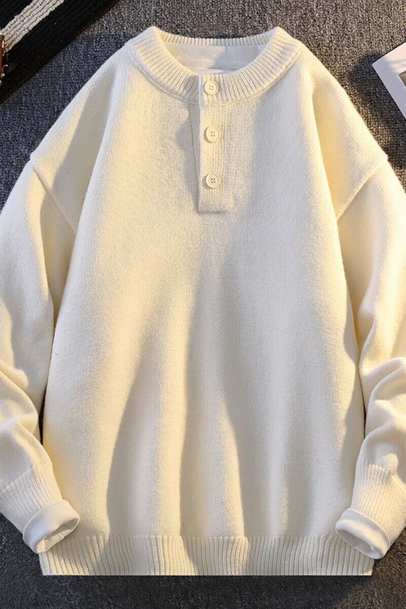 76313-特P70加厚版秋冬新款休闲毛衣男针织纯色毛衣打底衫外套,男装针织衫/毛衣,电商D310（原电商305）