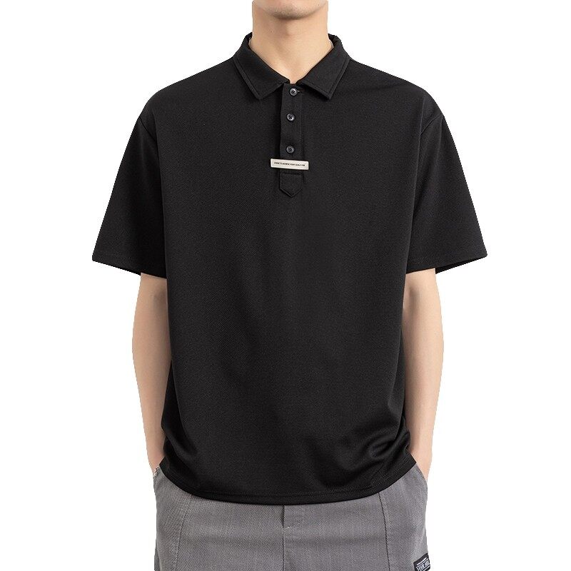 25068-特P50夏季休闲时尚T恤男短袖打底衫潮牌翻领短袖polo衫男,男装T恤,电商D310（原电商305）