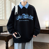 84206-特P50春秋新款翻领卫衣男休闲T恤打底衫，男装卫衣，电商D310（原电商305）