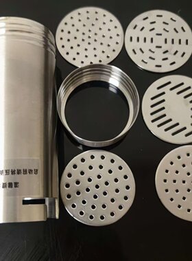康佳0401面条机配件不锈钢压面头面桶底片模具篦子模头莜面窝窝底