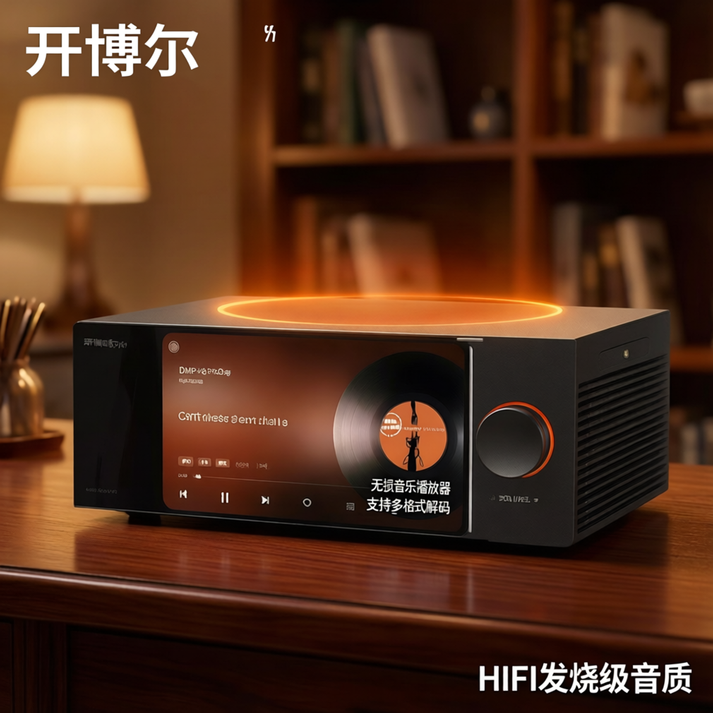 开博尔DMP-K8 PRO数播CD解码一体机无损音乐播放器hifi发烧解码器