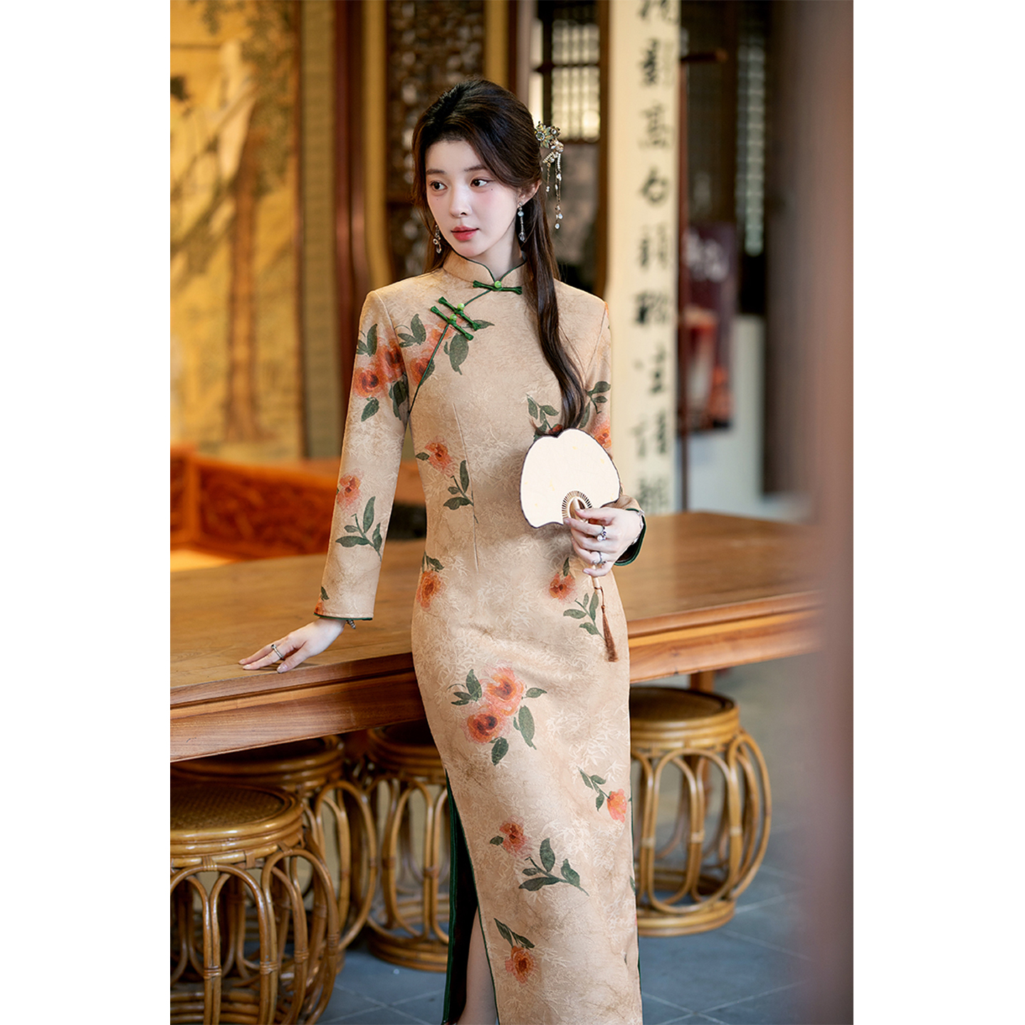 2025年新款旗袍修身高端