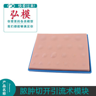 切开引流术模块辨别诊断脓液模型,护理模型训练模块缝合外科练习