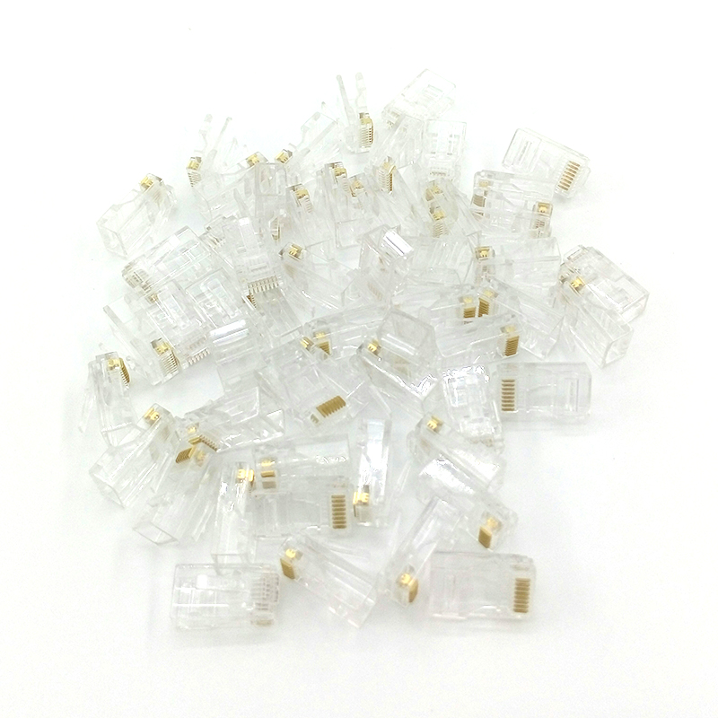 RJ45ÍøÂçË®¾§Í· 1000¸öÒ»×° °Ëо8P8C ÍøÏßË®¾§Í· Õû°üRJ45 COB