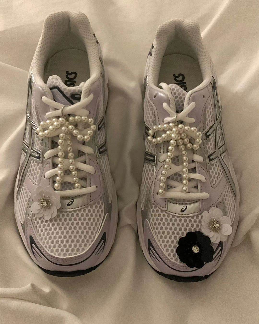 链条earlobe东大门韩国代购可爱ins风珠子蝴蝶结款鞋扣配饰珍珠