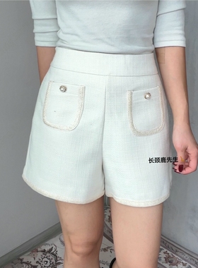 2025年秋冬新款韩国东大门直邮 soomanchae背部松紧腰短裤