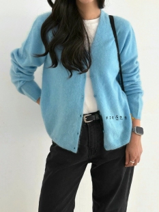 针织衫 2025年秋季 stay.b软糯开衫 韩国东大门直邮 新款