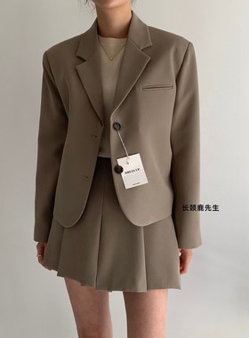 2023年春季新款韩国东大门直邮 dressup精致翻领通勤西装