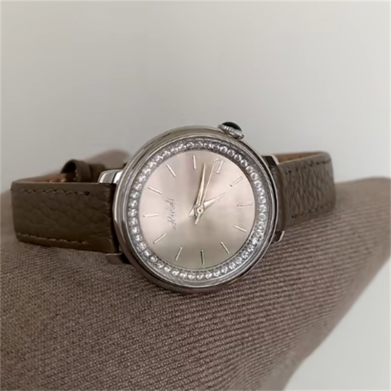 格雷灰轻奢小众手表女高级感2025年新款品牌正品机械表十大名牌表