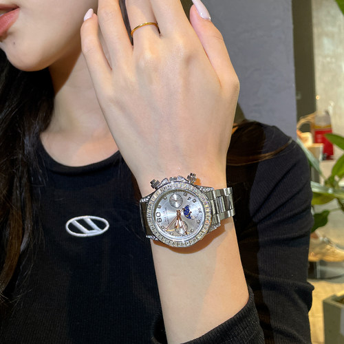 日月星辰手表女小众艺术全自动纯机械表女士名牌正品2025新款女式
