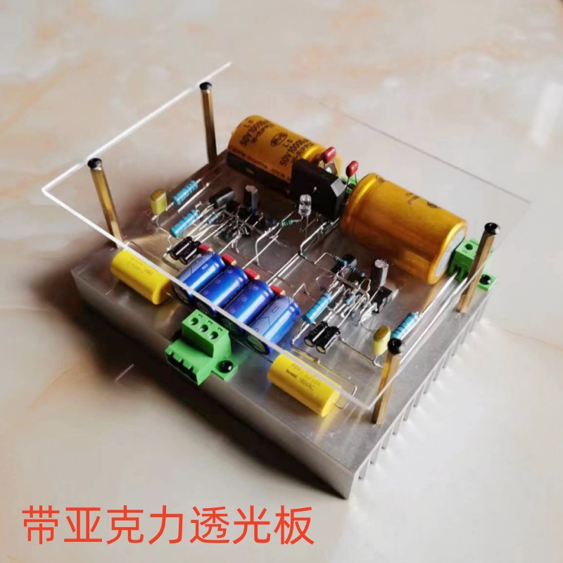 纯手工搭棚tda7293发烧后级2.0功放机hifi高保真家用小型桌面功放