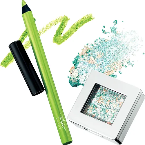 青苹果绿现货日本visee眼影笔防汗顺滑清透闪片奇异果眼线笔002,彩妆/香水/美妆工具,眼线,淘宝优惠券,粉丝福利购,淘宝优惠卷