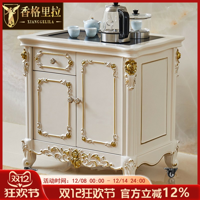 茶台欧式手工雕刻水性漆