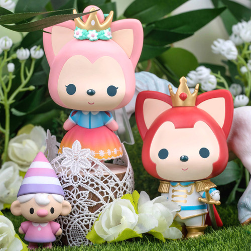 阿狸童话盲盒玩具摆件扭蛋公仔