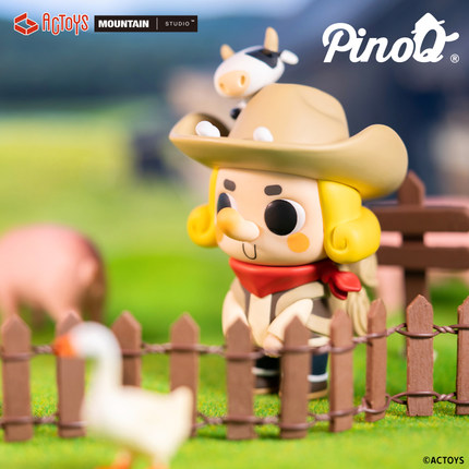 正版ACTOYS旅行家PinoQ旅行盲盒匹诺历险记潮玩公仔圣诞礼物