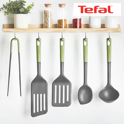 韩国原装正品Tefal/特福 不粘锅炒菜锅铲硅胶铲子高耐温家用夹子