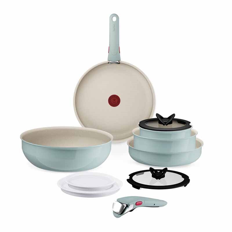 原装正品Tefal特福 IH平底煎锅炒菜汤锅叠叠不粘锅电磁炉燃气通用