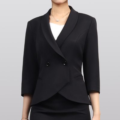 职业女裙西装套装高端主持人正装