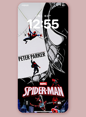 K614 蜘蛛侠平行宇宙 phone手机4K高清壁纸苹果手机壁纸