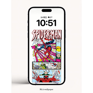 K268 iphone手机4K高清壁纸苹果手机壁纸 蜘蛛侠平行宇宙壁纸