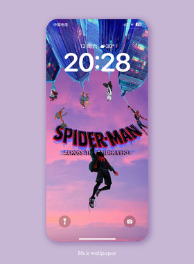 K386 | 蜘蛛侠平行宇宙 /iphone手机4K高清壁纸苹果手机壁纸